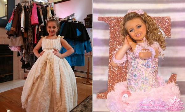  ستاره میلیونر ، تصاویر ملکه خردسال زیبایی 